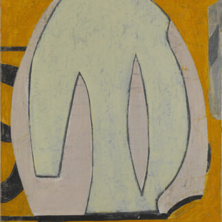 Eugene Brodsky, "KM (Close Up)," oil, graphite, linen on panel