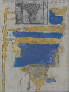 Eugene Brodsky, "Add On," oil, linen on panel