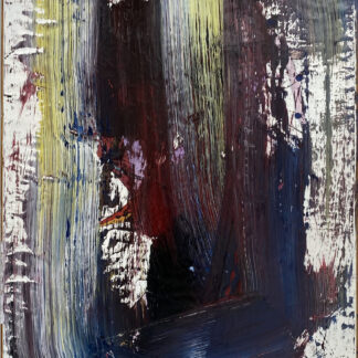 James Greco, "Paper Abstraction 1," latex, enamel, acrylic paint on stretched paper mounted on artist frame