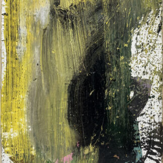 James Greco, "Paper Abstraction 2," latex, enamel, acrylic paint on stretched paper mounted on artist frame