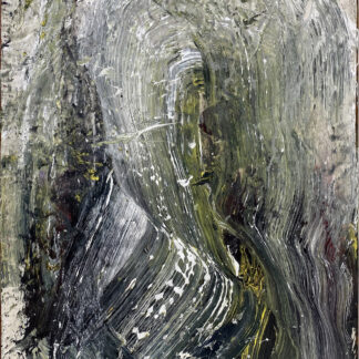 James Greco, "Paper Abstraction 3," latex, enamel, acrylic paint on stretched paper mounted on artist frame
