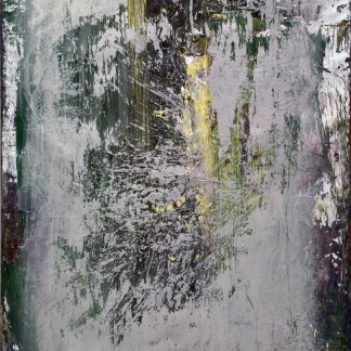 James Greco, "Paper Abstraction 4," latex, enamel, acrylic paint on stretched paper mounted on artist frame