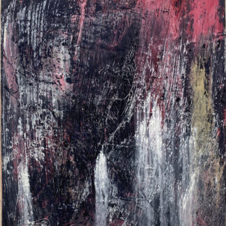 James Greco, "Paper Abstraction 6," latex, enamel, acrylic paint on stretched paper mounted on artist frame