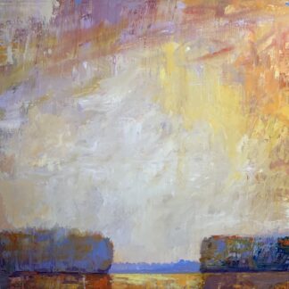 Ira Barkoff, "Summer Space," oil on linen