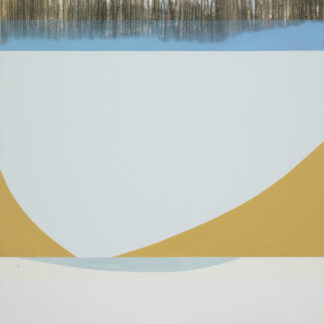 Sarah Hinckley, "Words Fall (2)," oil on canvas
