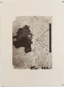 Eugene Brodsky, "Elephant," silkscreen on paper