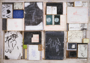 Eugene Brodsky, "Storyboard 6," mixed media on paper