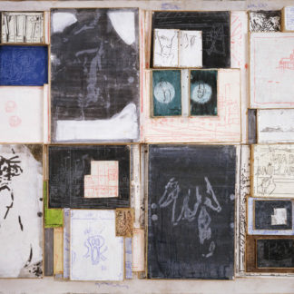 Eugene Brodsky, "Storyboard 6," mixed media on paper