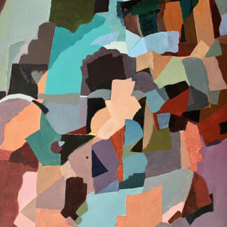 Vittorio Masoni, "Acqua," acrylic on canvas