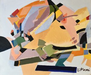 Vittorio Masoni, "Joy," acrylic on canvas