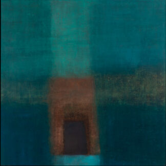 Louise Crandell, "So Far," oil, wax on linen