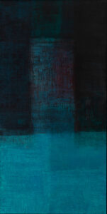 Louise Crandell, "So There," oil, wax on linen