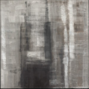 Louise Crandell, "Dancing Ghosts of Dreamland (series)," oil, wax on linen