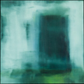 Louise Crandell, "A Matter of Time," oil, wax on linen