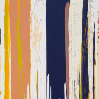 Michael Filan, "LES Streetlight," enamel on canvas