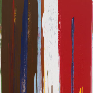 Michael Filan, "Sudden Colors," enamel on canvas