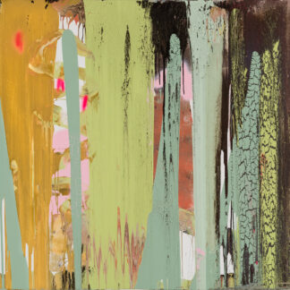 Michael Filan, "Cardinal Directions," enamel on canvas