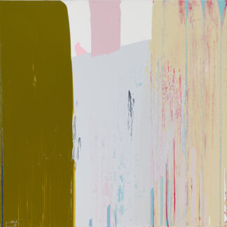 Michael Filan, "Stillness in the Blue Sky," enamel on canvas