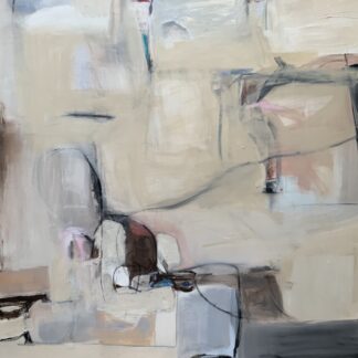 Claudia Mengel, "Searching," acrylic on canvas