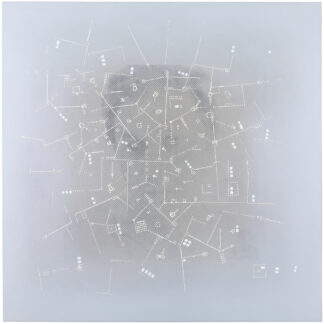 Paul Michael Graves, "Portrait 2302," oil on canvas
