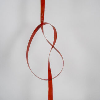 Joe Gitterman, “Orange 3,” painted stainless steel