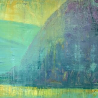 Ira Barkoff, "Mountain Series Valley," oil on linen