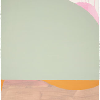 Sarah Hinckley, "Under the Words (2)," oil on paper