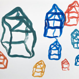 Rebecca Welz, "Connections," mixed media