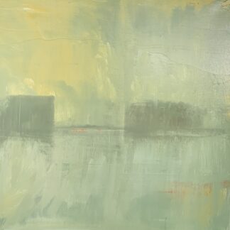Ira Barkoff, "The Right Moment," oil on linen