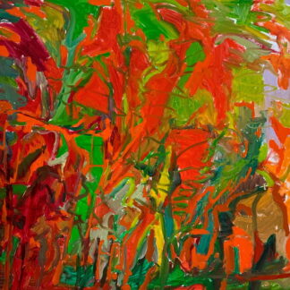 Ira Barkoff, "Secret Garden," oil on linen