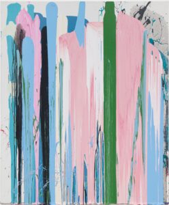 Michael Filan, "Taoist Perspective," enamel on canvas