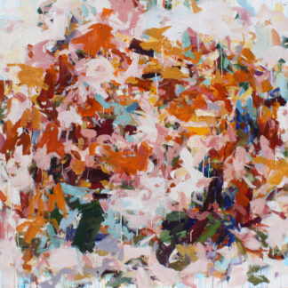 Karen Silve, "Savoring Moments," acrylic on canvas